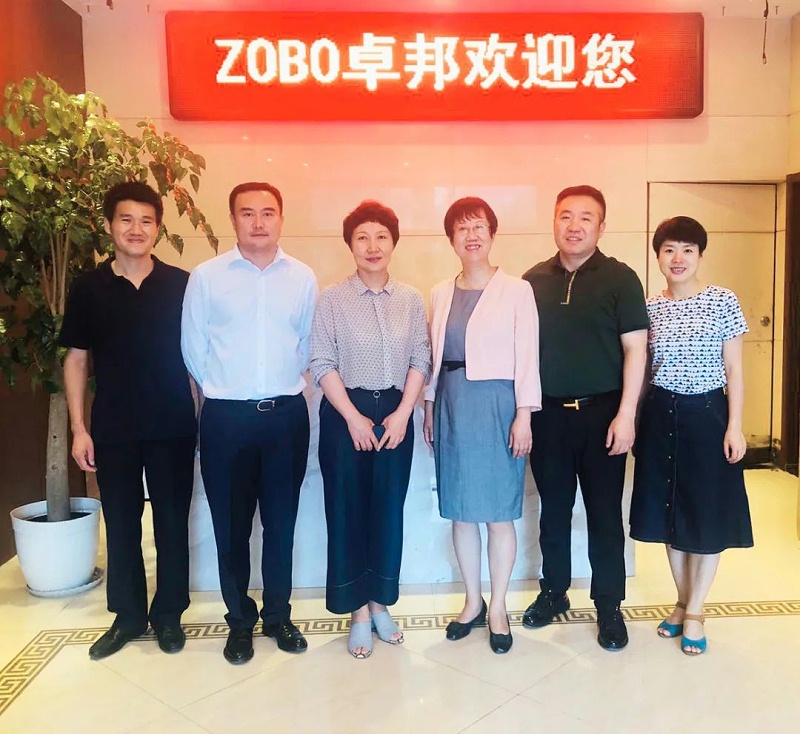 区委统战部和九三学社区工委、民营经济代表人士莅临香蕉视频在线播放开展谈心活动