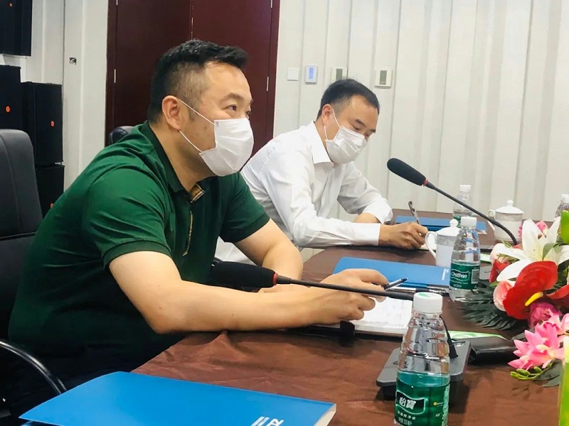 区委统战部和九三学社区工委、民营经济代表人士莅临香蕉视频在线播放开展谈心活动