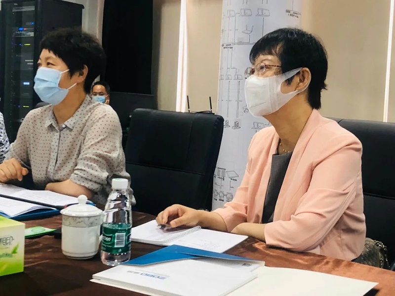 区委统战部和九三学社区工委、民营经济代表人士莅临香蕉视频在线播放开展谈心活动