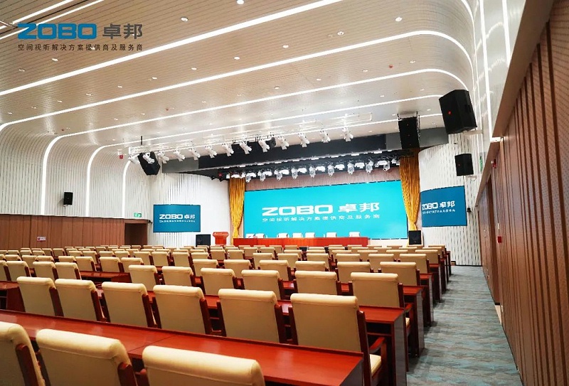 5ZOBO香蕉视频在线播放助力首都科技创新建设丨为中国机械研究总院集团怀柔科技创新基地，提供空间视听解决方案及服务 A1楼虚拟抠像演播室