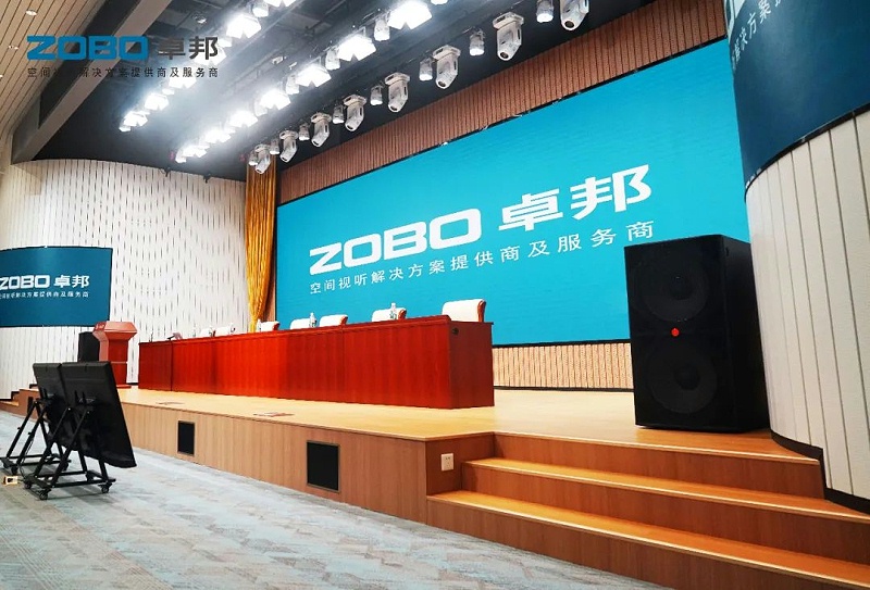 6ZOBO香蕉视频在线播放助力首都科技创新建设丨为中国机械研究总院集团怀柔科技创新基地，提供空间视听解决方案及服务 A1楼虚拟抠像演播室