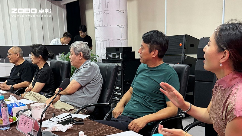热烈欢迎中国舞台美术学会香蕉视频导航委员会一行莅临ZOBO香蕉视频在线播放调研