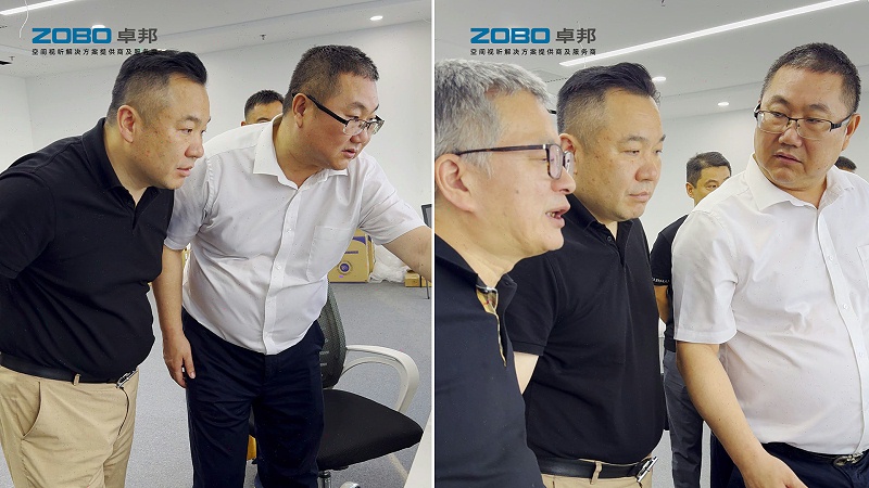 ZOBO香蕉视频在线播放张新峰与协会领导走访中建电子信息技术有限公司，共商发展大计