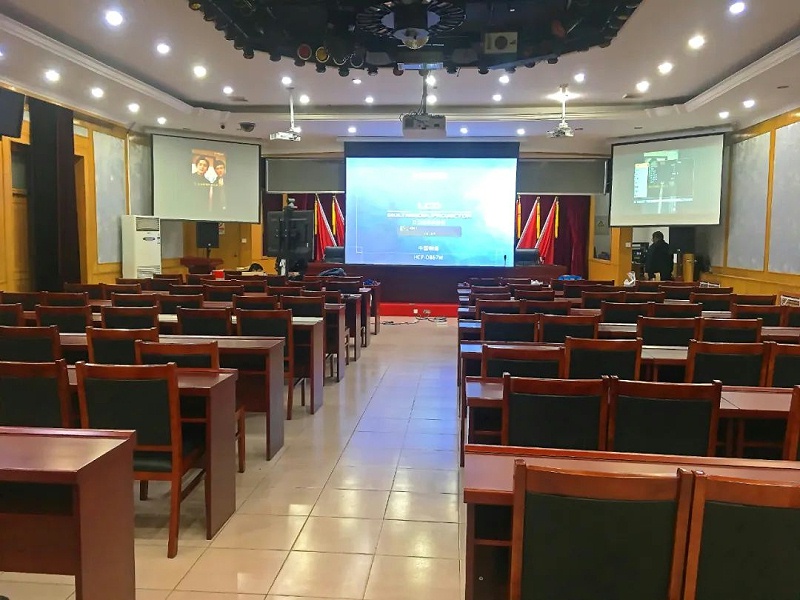 2ZOBO香蕉视频在线播放会议室多功能厅产品案例丨昌平区延寿镇人民政府打造会议室空间视听解决方案