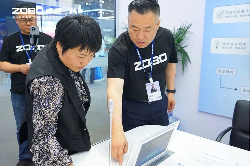 聚焦展会盛况丨北京infocomm展 ZOBO香蕉视频在线播放展会天 热度依旧不减 好评如潮