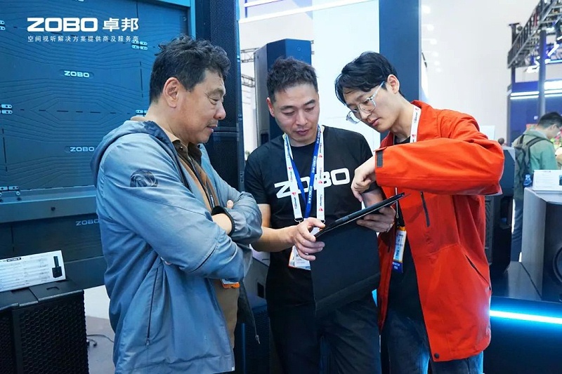 2聚焦展会盛况丨北京infocomm展 ZOBO香蕉视频在线播放展会天 热度依旧不减 好评如潮