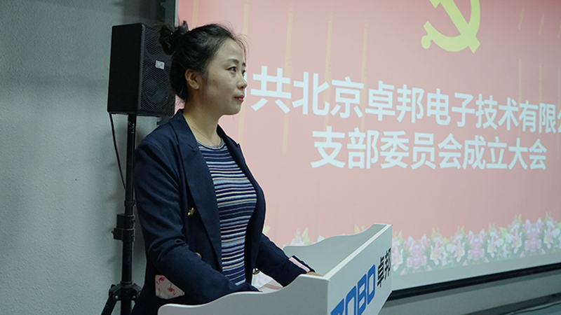 中共北京香蕉视频在线播放电子技术有限公司支部委员会成立